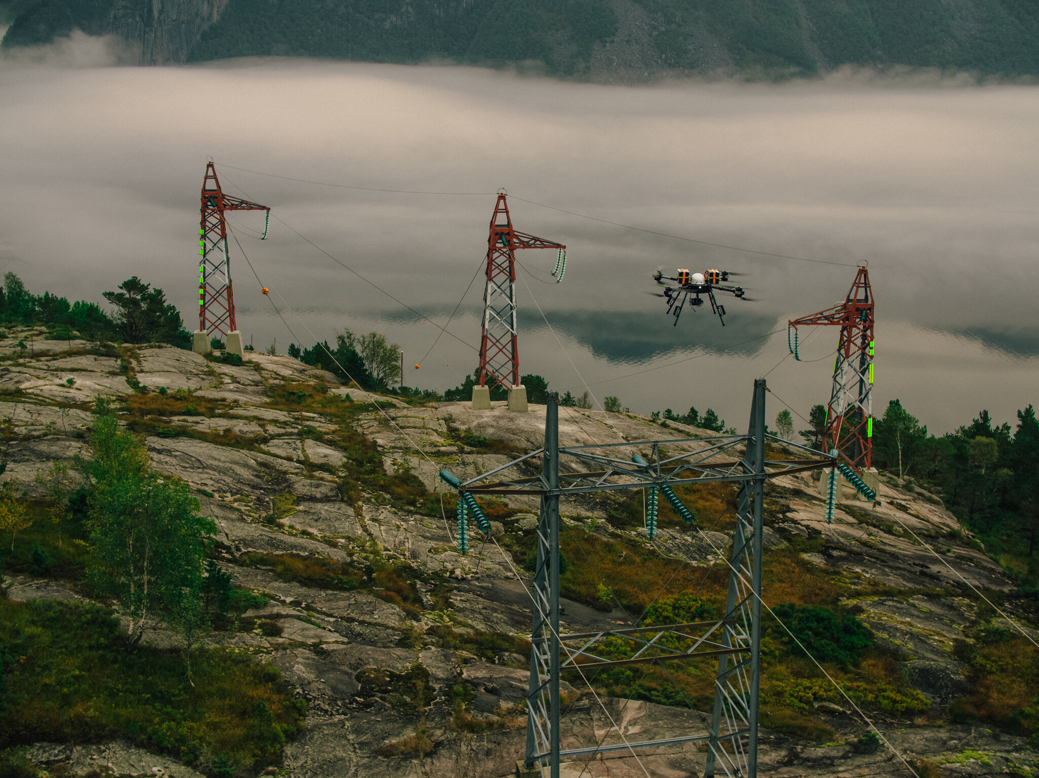 Hot off the grid: KVS Technologies’ autonomous drones navigate predetermined flight paths on their own, capturing data that is available to customers in real time.